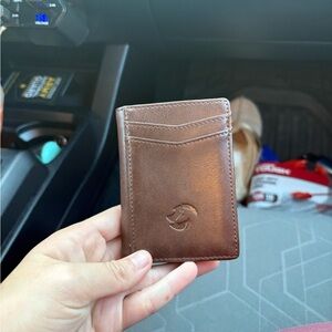 Brown Leather Card Holder